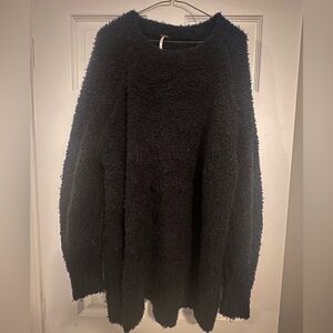 Free People Teddy sweater tunic. Excellent used condition.